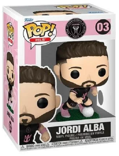 Figurina Jordi Alba (Away) - Inter Miami | Funko