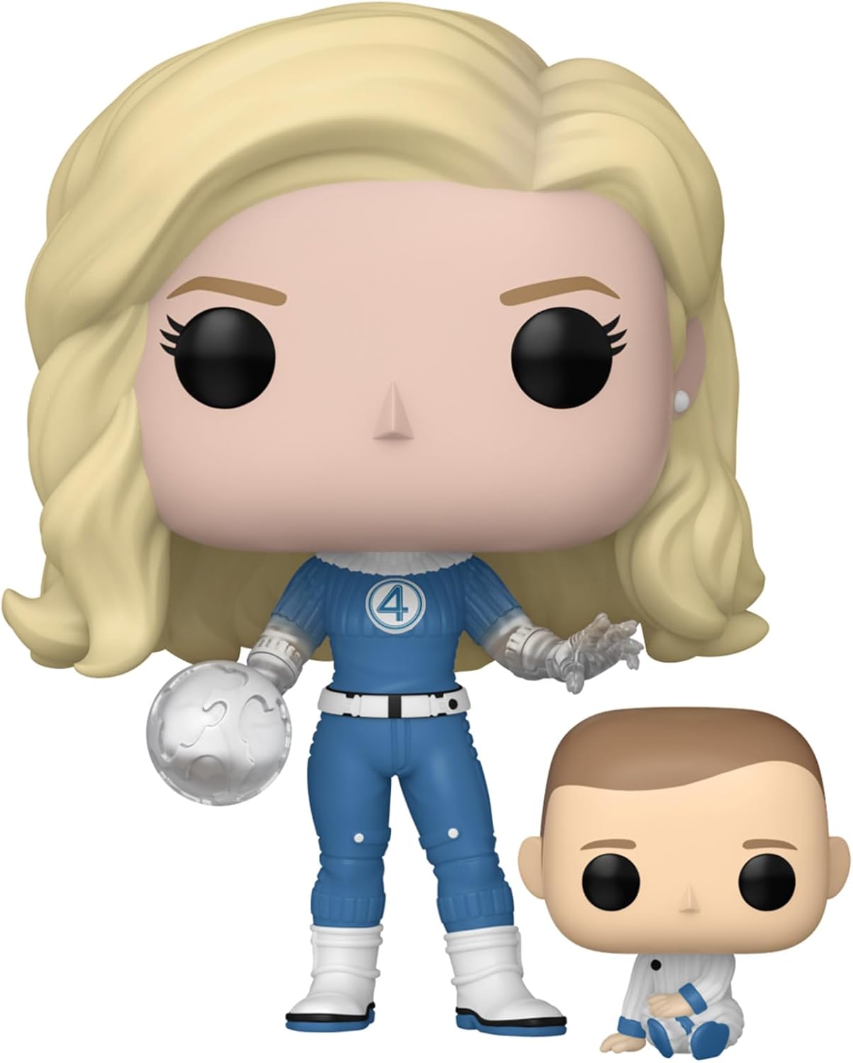 Figurina - Funko Pop! & Buddy - Marvel: Fantastic 4 - Invisible Woman & Franklin | Funko