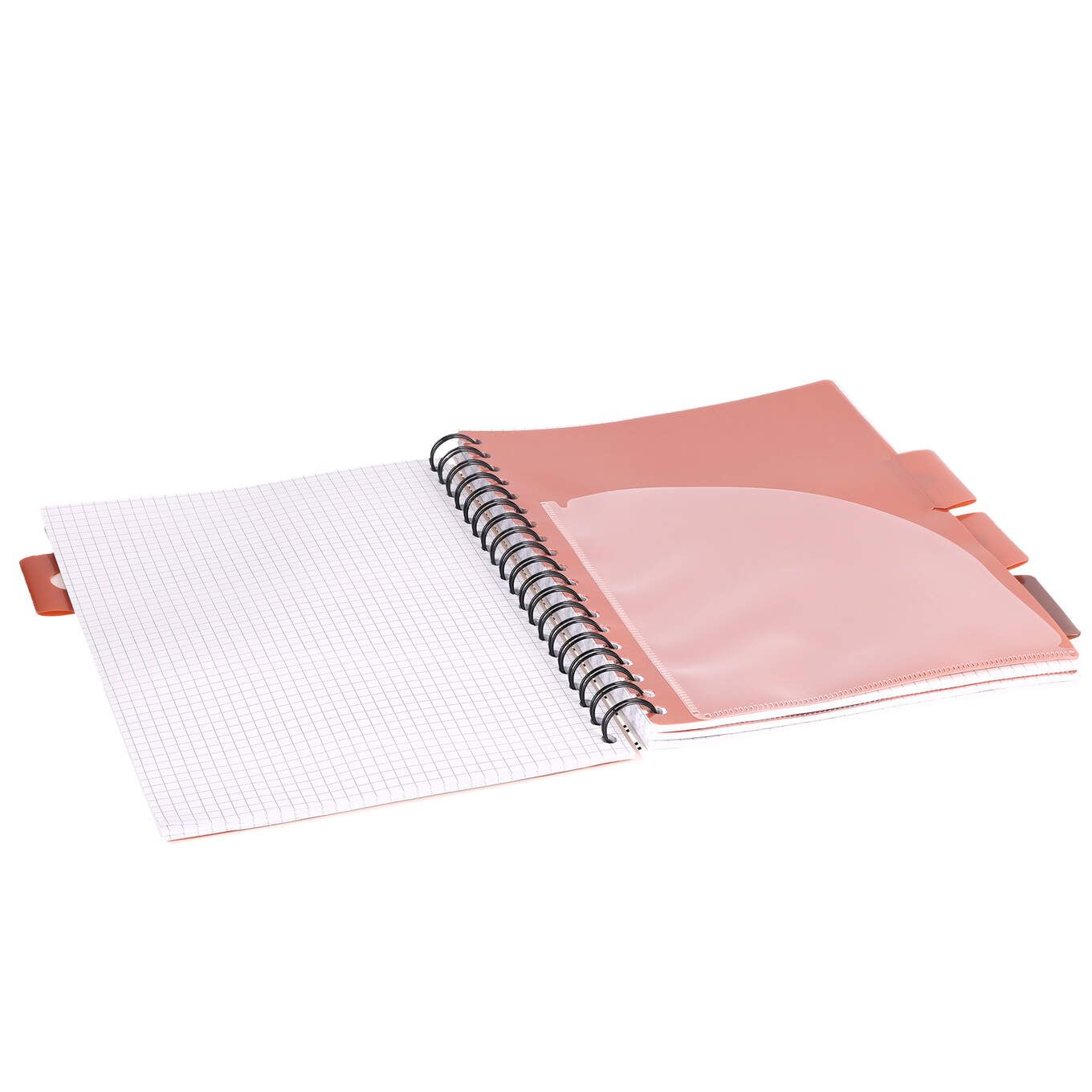Caiet - Strigo Pads - Project Book Floral - Matematica B5, cu spirala si separatoare | Strigo