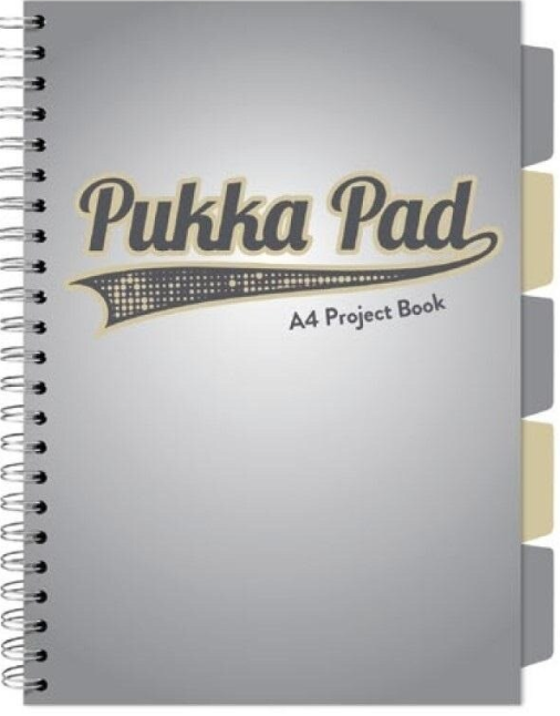 Caiet cu spirala si cinci separatoare - Pukka Pad Project | Pukka Pad