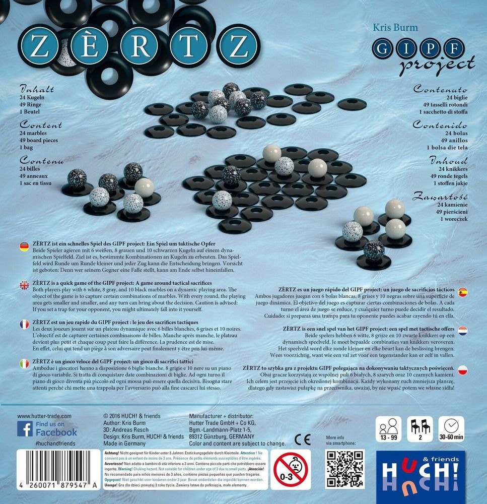 Joc de societate - Zertz | Huch & Friends