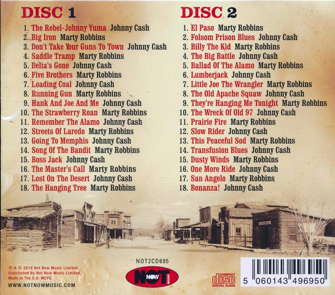 Gunfighter Ballads & More | Johnny Cash, Marty Robbins