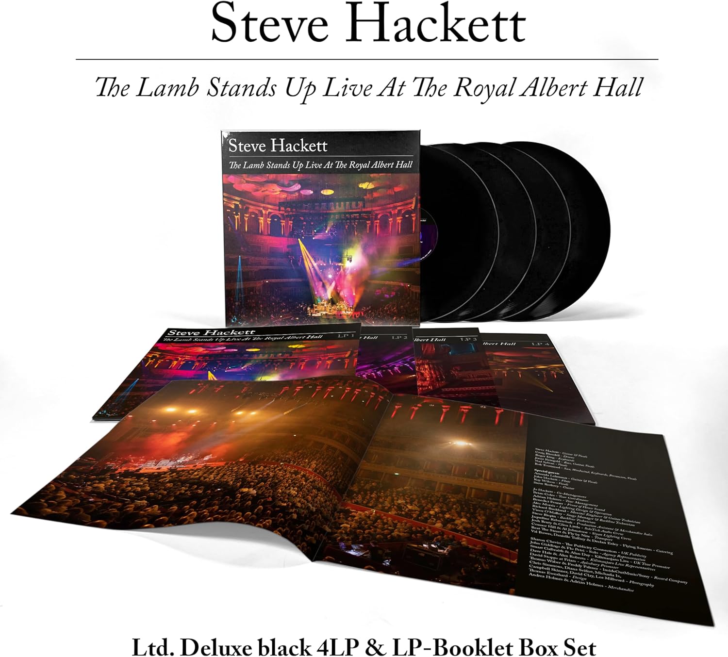 The Lamb Stands Up Live At The Royal Albert Hall (4xVinyl Box Set) | Steve Hackett