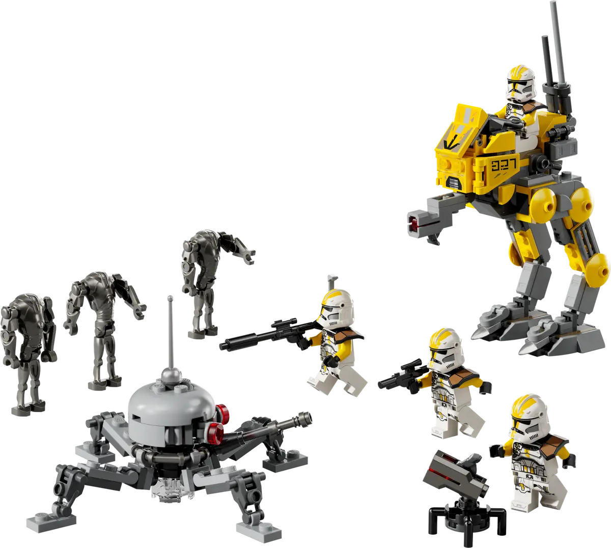 LEGO Star Wars - 327th Star Corps Clone Troopers Battle (75431) | LEGO