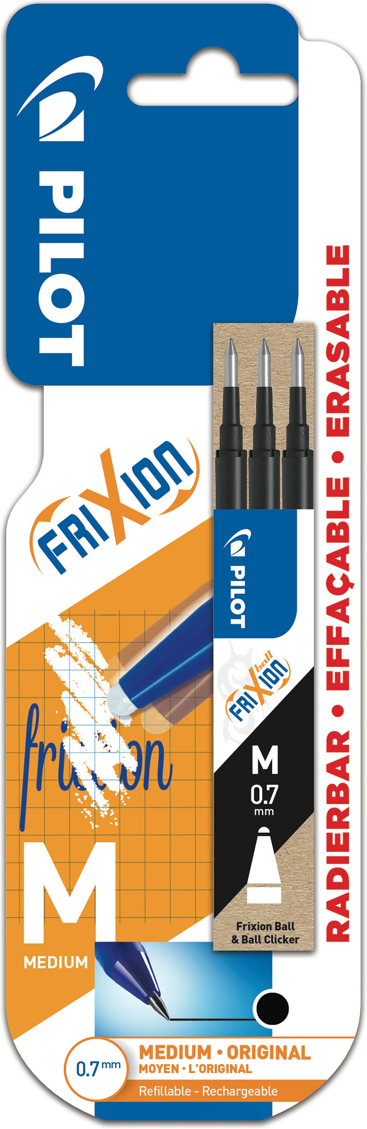 Set 3 rezerve negre (0.7) | Pilot