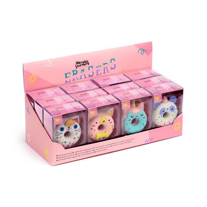Radiera - Unicorn Donut (mai multe modele, pret pe bucata) | Puckator