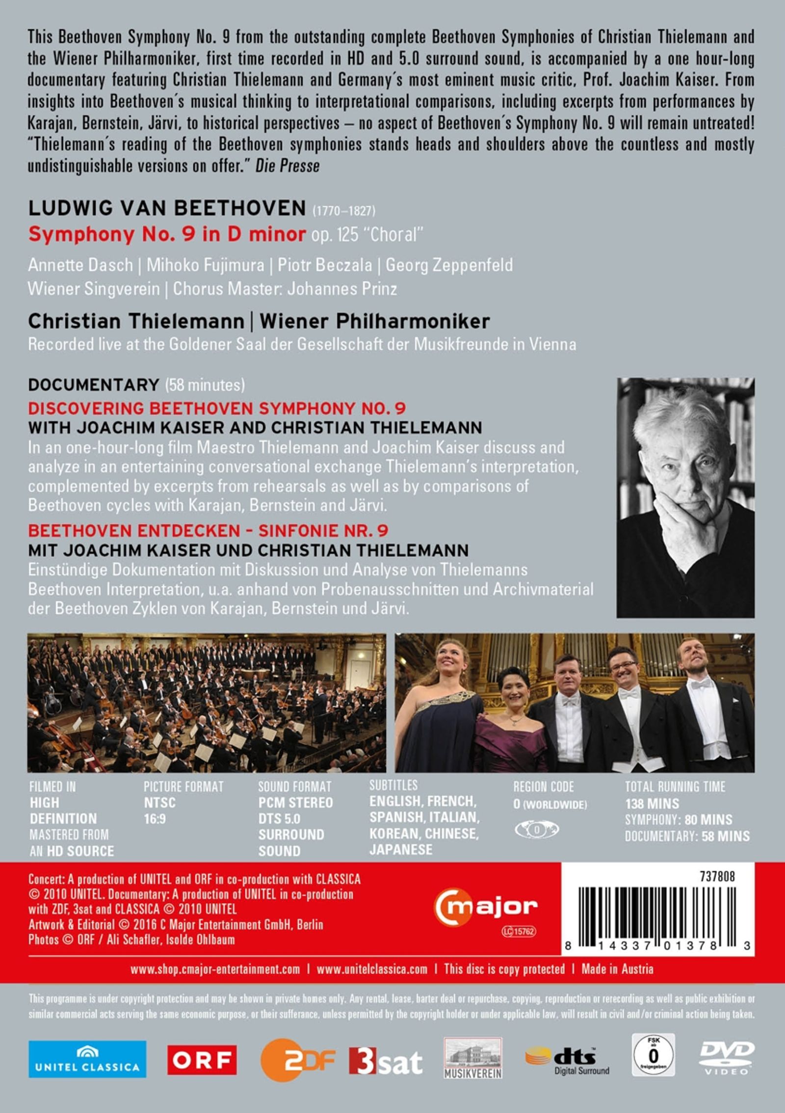 Beethoven: Symphony Nr. 9 (DVD) | Christian Thielemann, Wiener Philharmoniker