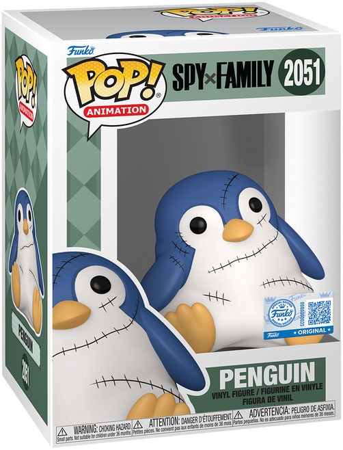 Figurina Penguin (with Stitches) - Spy x Family - Pop! Animation - Funko | Funko