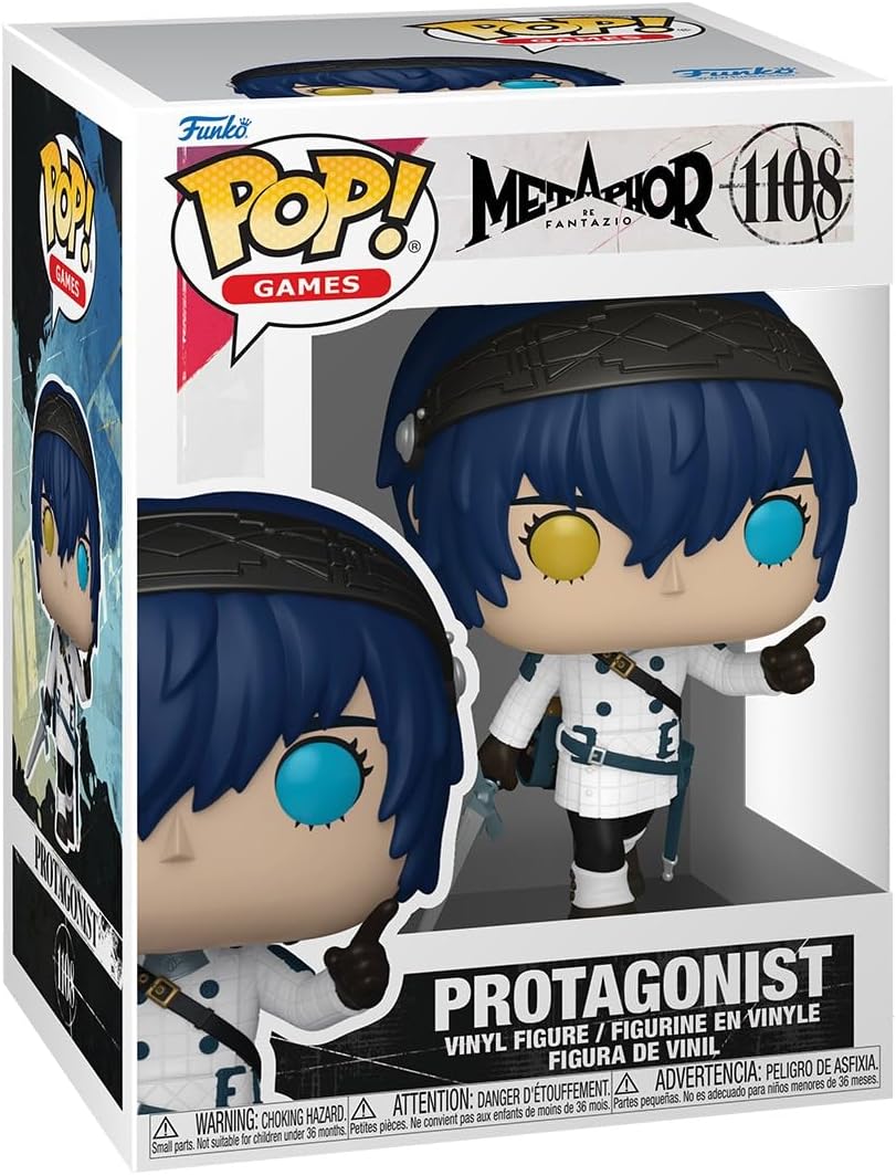 Figurina Protagonist - Metaphor: ReFantasio - Pop! Games - Funko | Funko