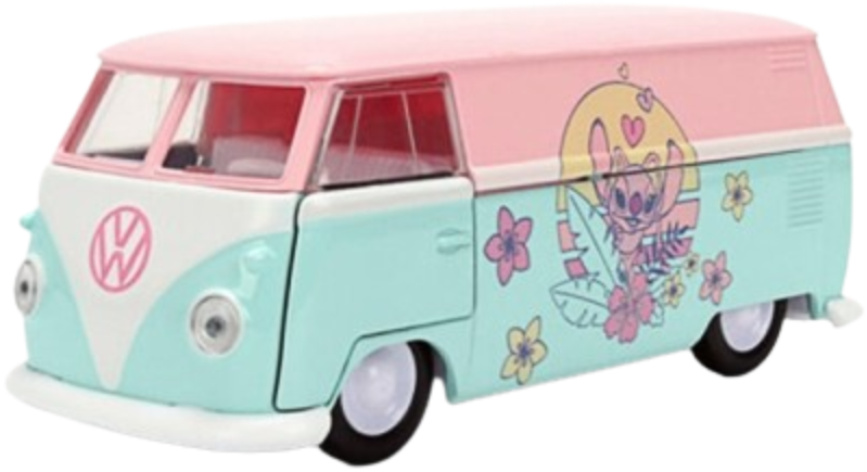 Autobuz metalic - Stitch Angel - Volkswagen 1961 | Jada Toys