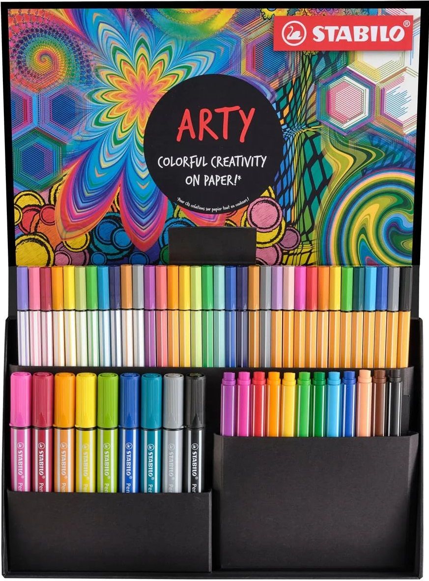 Kit creativ 55 carioci - Arty | Stabilo