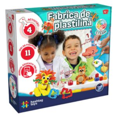 Jucarie creativa - Fabrica de plastilina cu animale | Spin Master