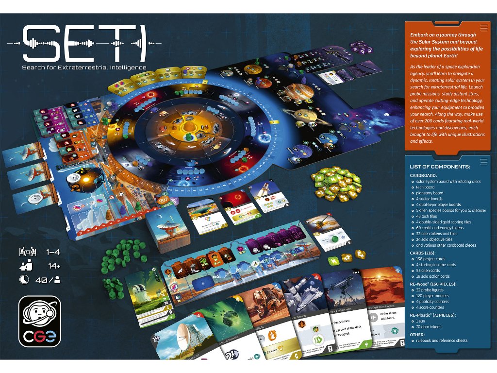 Joc de strategie - Seti - Cautarea inteligentei extraterestre | Czech Games Edition