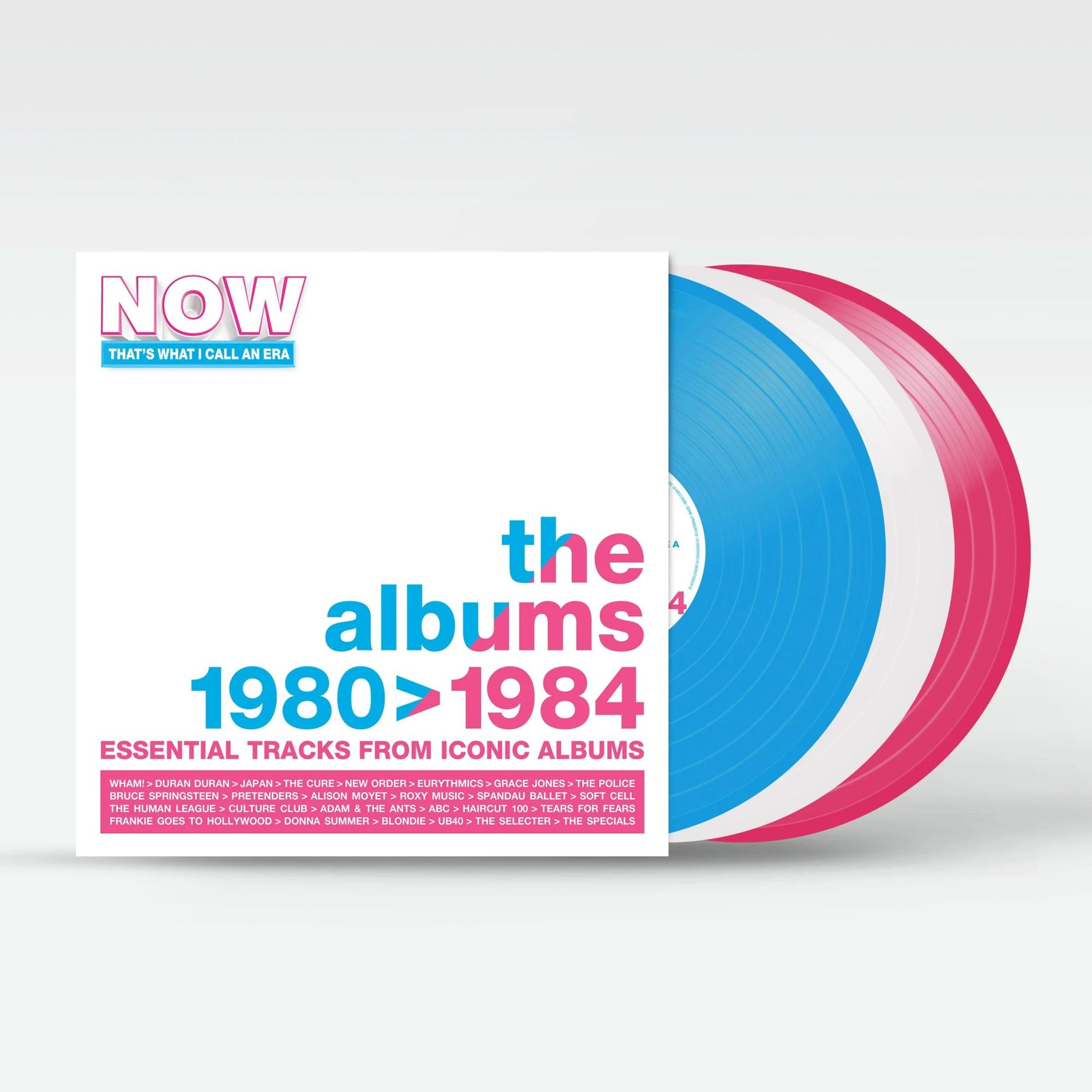 Now That's What I Call An Era: The Albums 1980 - 1984 (White/Blue/Pink 3xVinyl) | Various Artists