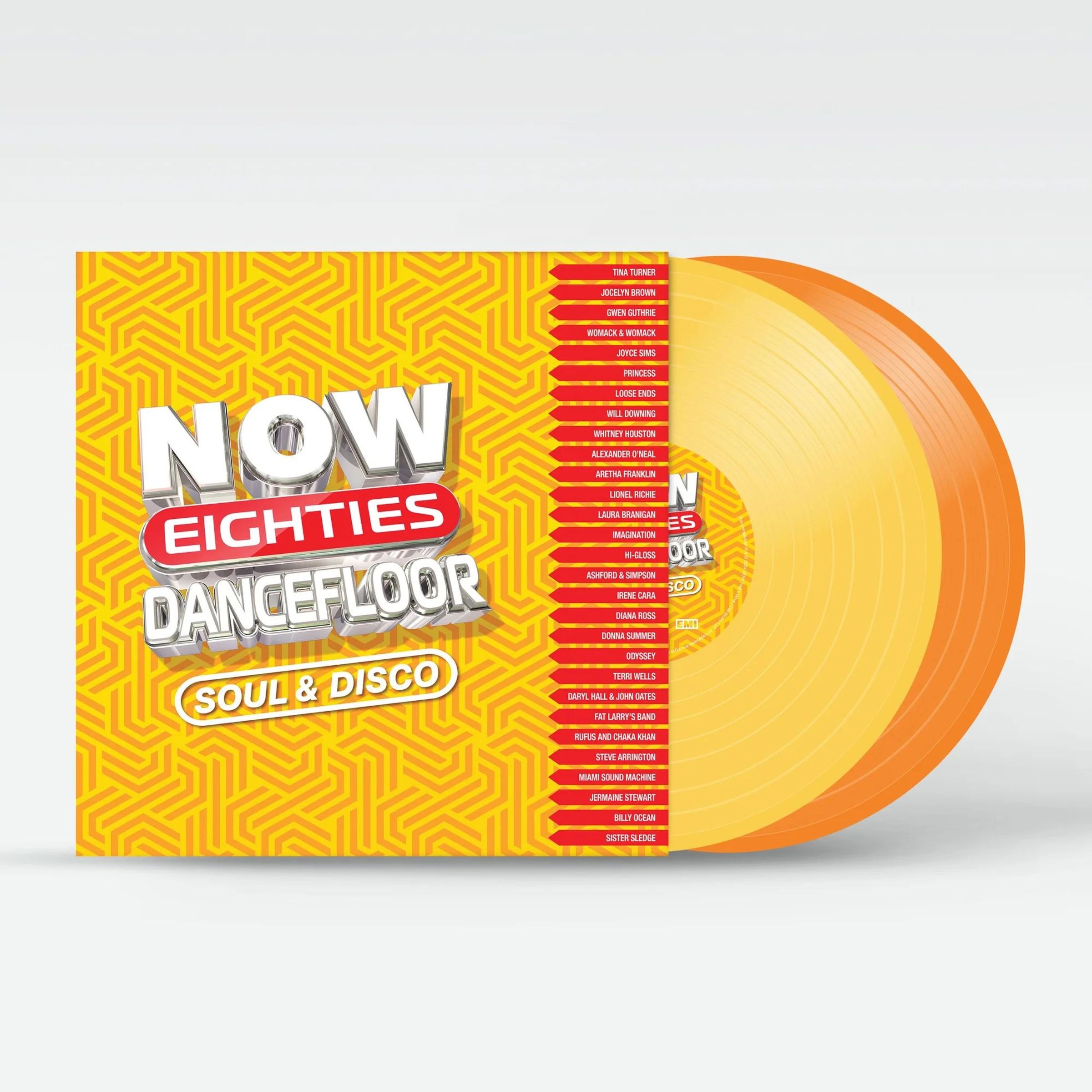 Now Eighties Dancefloor Soul & Disco (Yellow/Orange Vinyl) | Various Artists