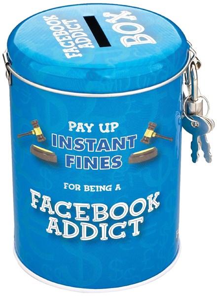 Pusculita pentru amenda - Facebook Addict | Boxer