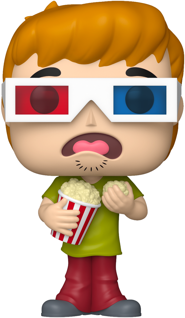 Figurina - Funko Pop! Animation - Scooby-Doo! - Shaggy with 3D Glasses | Funko
