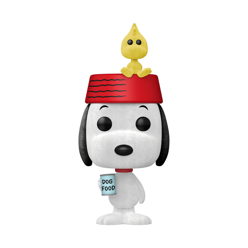 Figurina - Pop! Animation - Peanuts: Snoopy & Woodstock (Flocked) | Funko