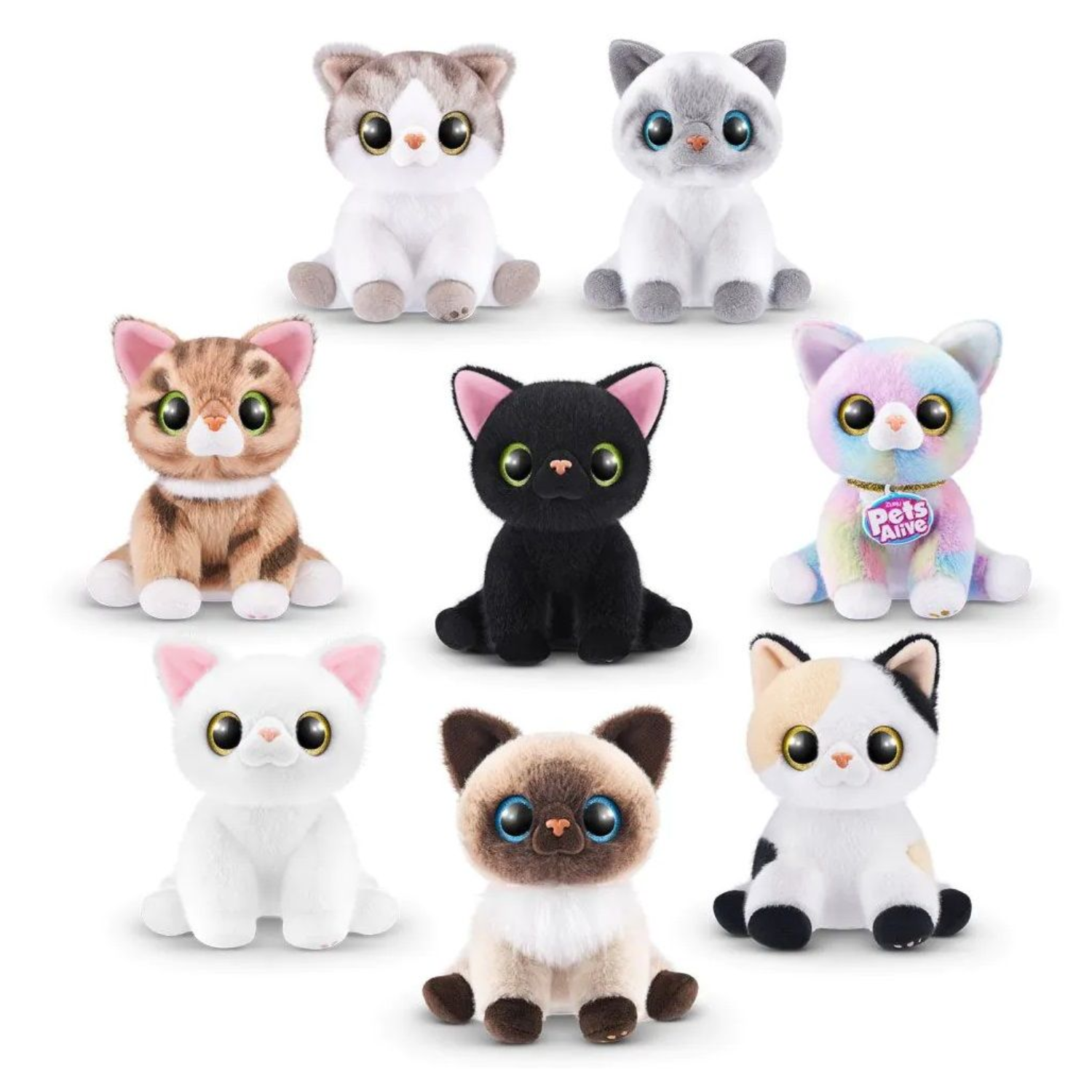 Jucarie de plus - Pets Alive Smitten Kitten (produs surpriza, pret pe bucata) | Zuru