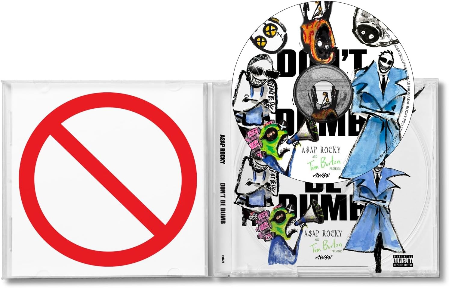 Don't Be Dumb | A$AP Rocky, Tim Burton