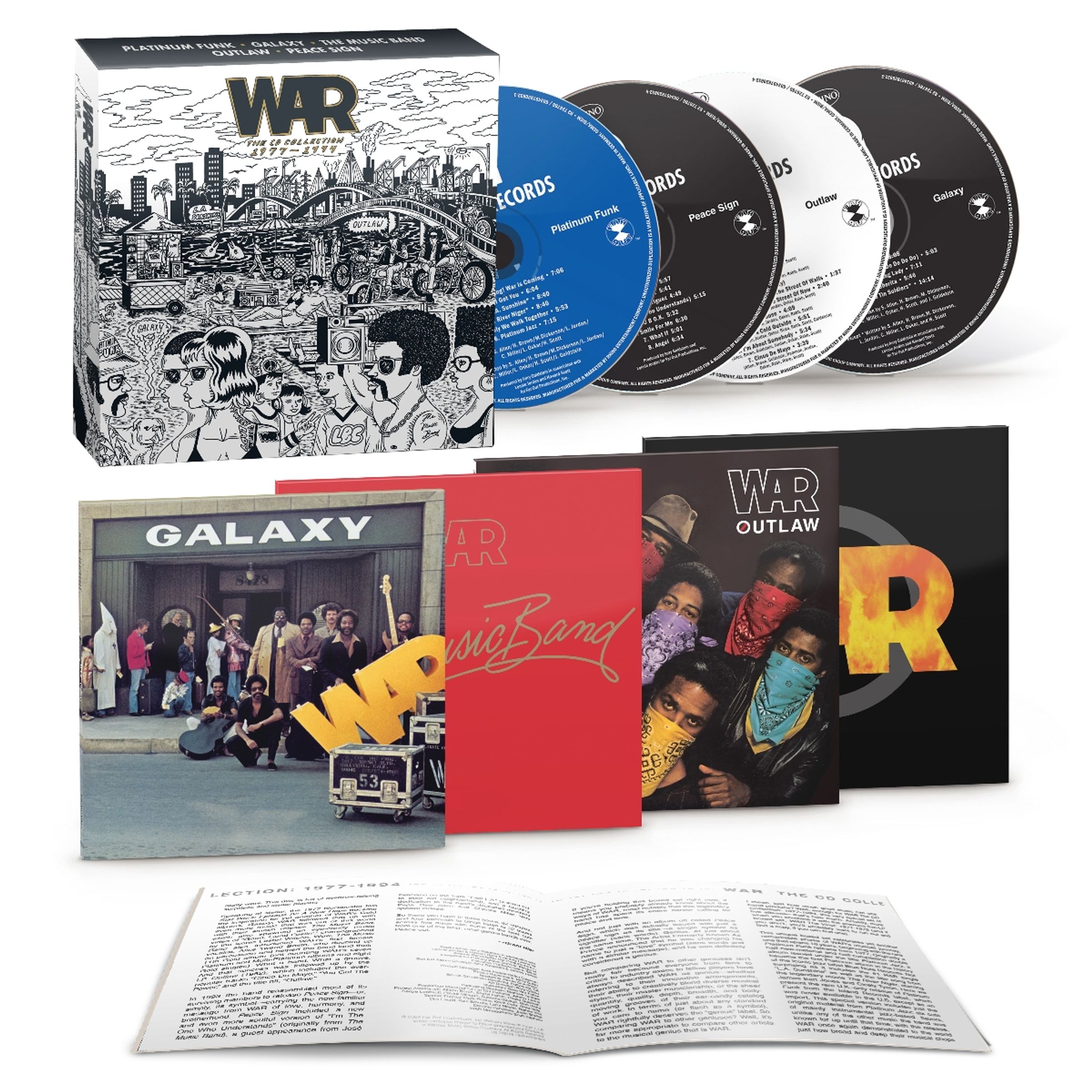 The CD Collection 1977-1994 (Limited Edition, Box Set) | War