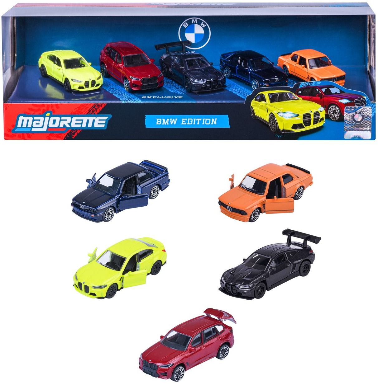 Set 5 masinute - BMW Edition | Majorette