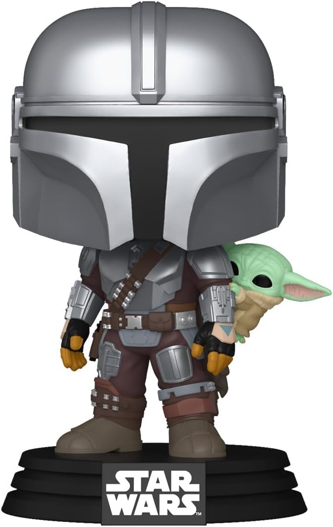 Figurina - Pop! - Star Wars - The Mandalorian with Grogu (bobblehead) | Funko