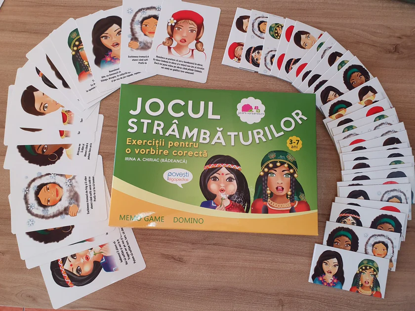 Joc logopedic - Jocul Strambaturilor  | Jucarii Vorbarete