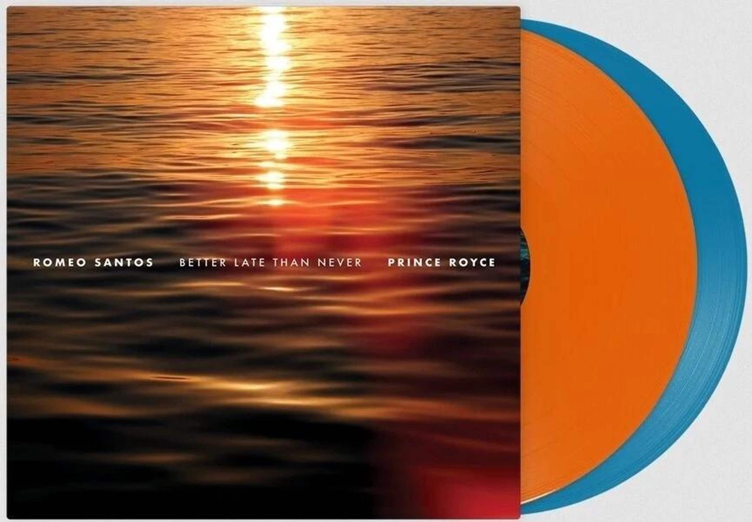 Better Late Than Never (Aqua & Orange Vinyl) | Romeo Santos, Prince Royce