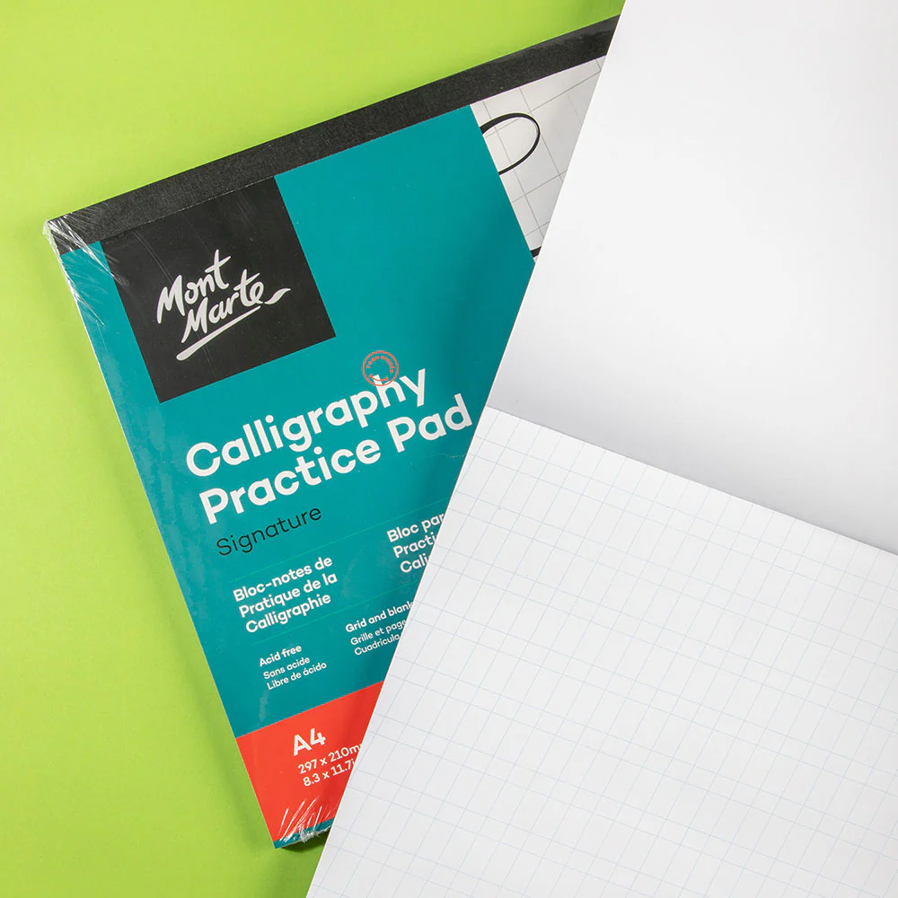Caiet caligrafie 100 pagini - Signature - Give it a whirl | Mont Marte