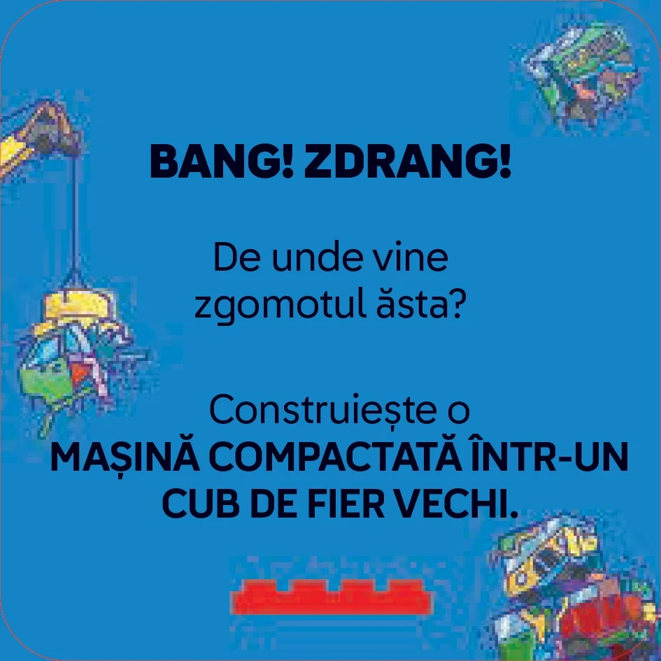 Jetoane cu activitati creative LEGO Recreate City - Fara limite | Didactica Publishing House