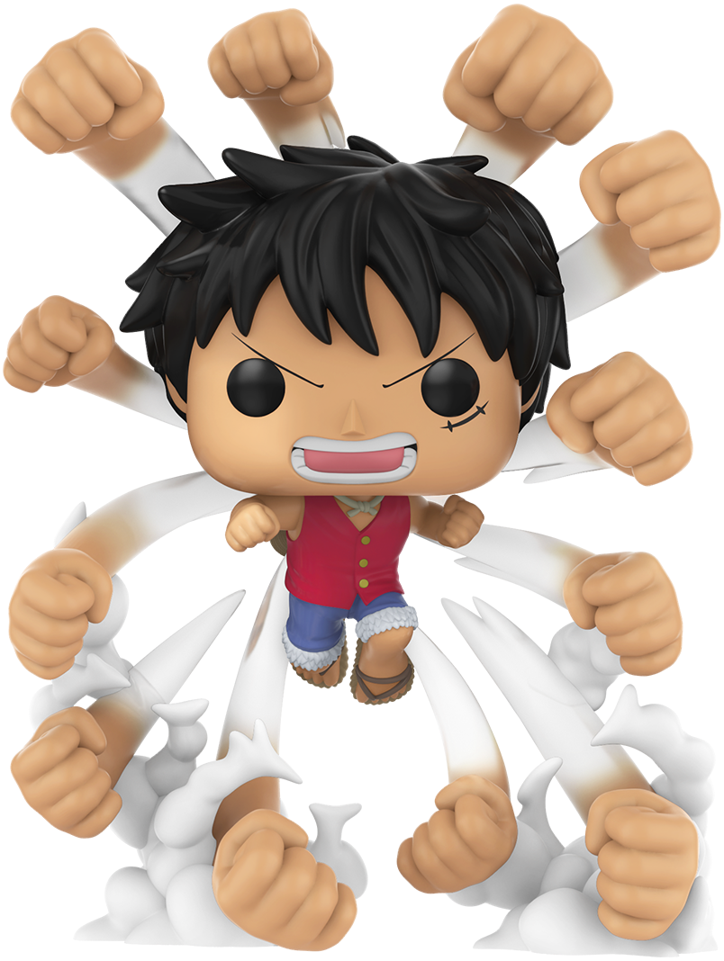 Figurina - Funko Pop! Animation - One Piece - Monkey D. Luffy (Gum Gum Gatling) | Funko