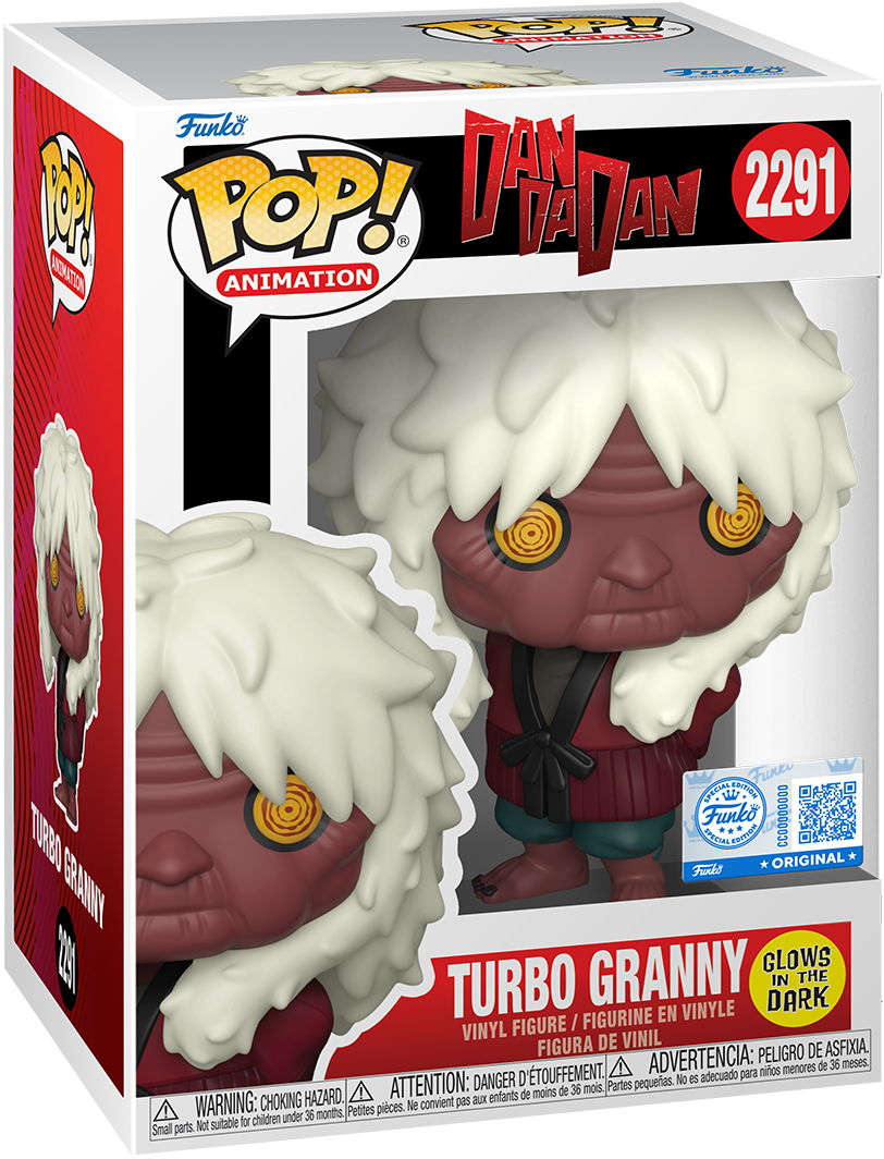 Figurina - Funko Pop! Animation - DanDaDan - Turbo Granny (Glow) | Funko