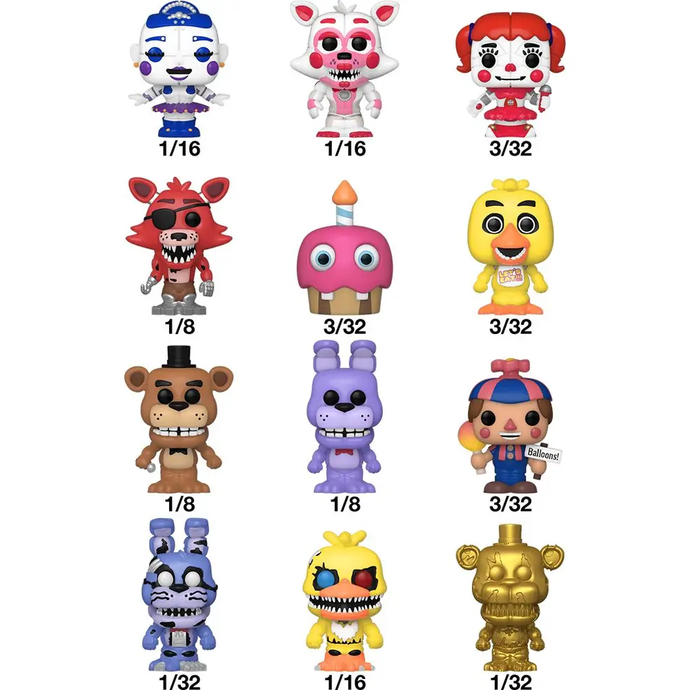 Figurina surpriza - Bitty Pop! Five Nights at Freddy's - produs surpriza, pret pe bucata | Funko