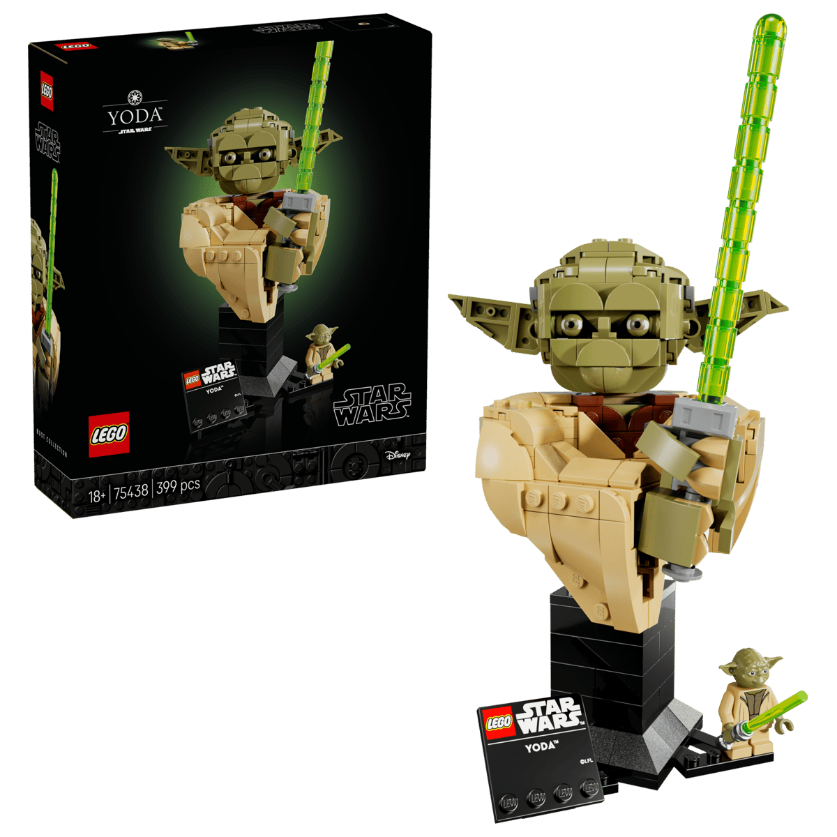LEGO Star Wars - Yoda Bust (75438) | LEGO