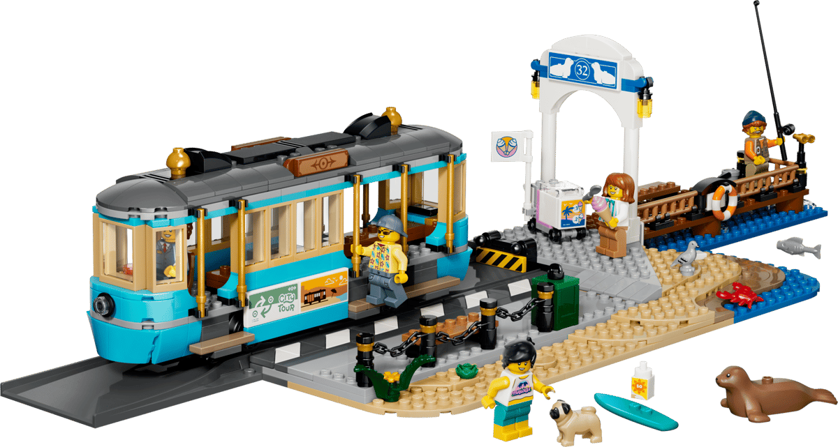 LEGO City - Classic Beach Streetcar (60506) | LEGO