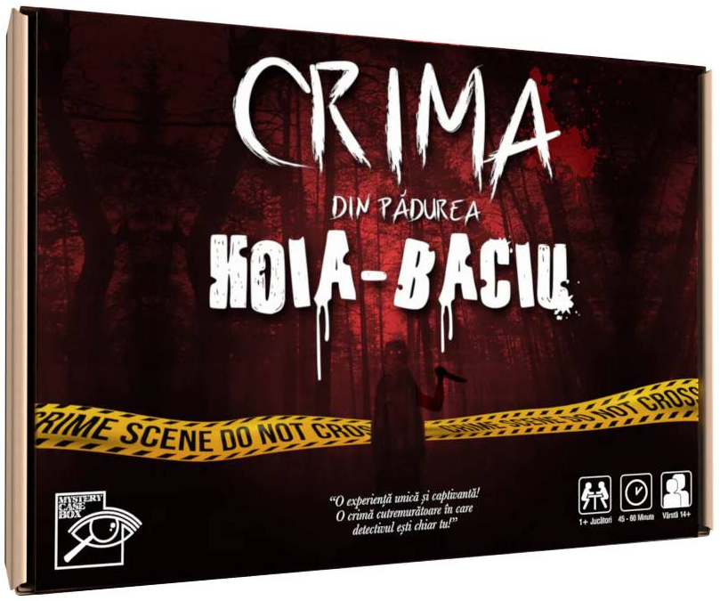 Joc de societate - Crima din Padurea Hoia-Baciu (RO) | Mystery Case Box