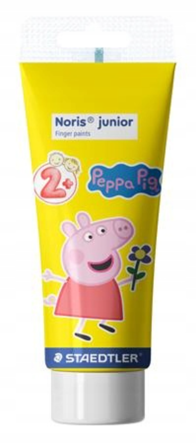 Set 4 vopsele pentru pictura cu degetele - Peppa Pig | Staedtler
