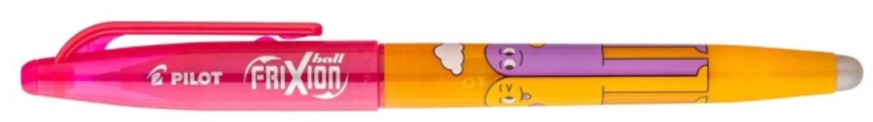 Pix roller - Frixion Friends - Portocaliu deschis, 0.7 mm | Pilot