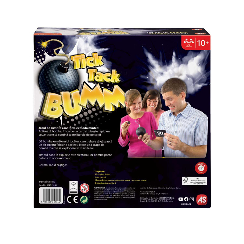 Joc de societate - Tick Tack Bumm | AS