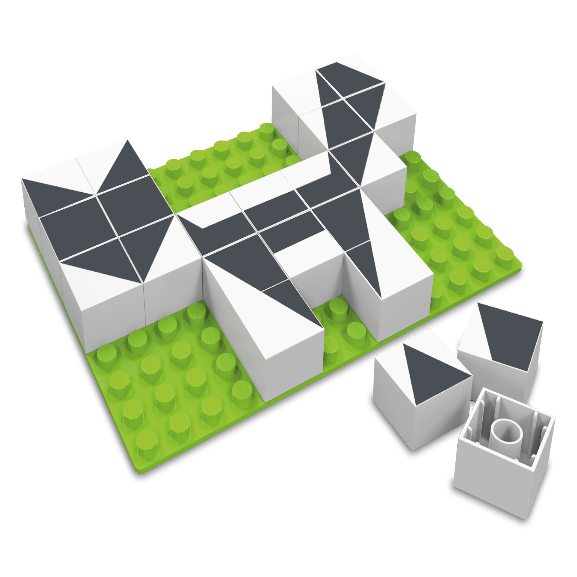 Joc de logica - Tangram | Hubelino