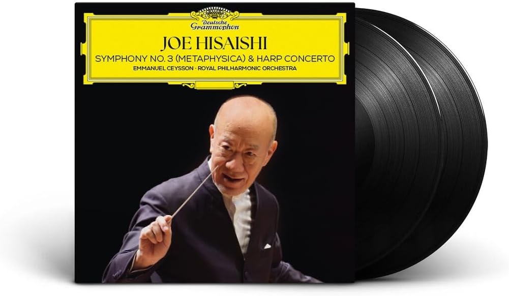 Joe Hisaishi: Symphony No.3 (Metaphysica) & Harp Concerto - Vinyl | Joe Hisaishi, Emmanuel Ceysson, Royal Philharmonic Orchestra