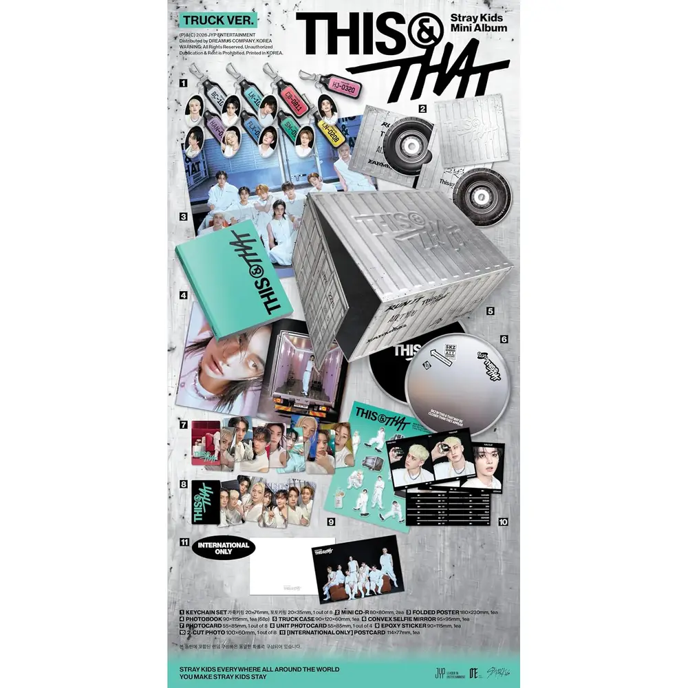 This & That (Truck Version, 2xMini-CDs) | Stray Kids