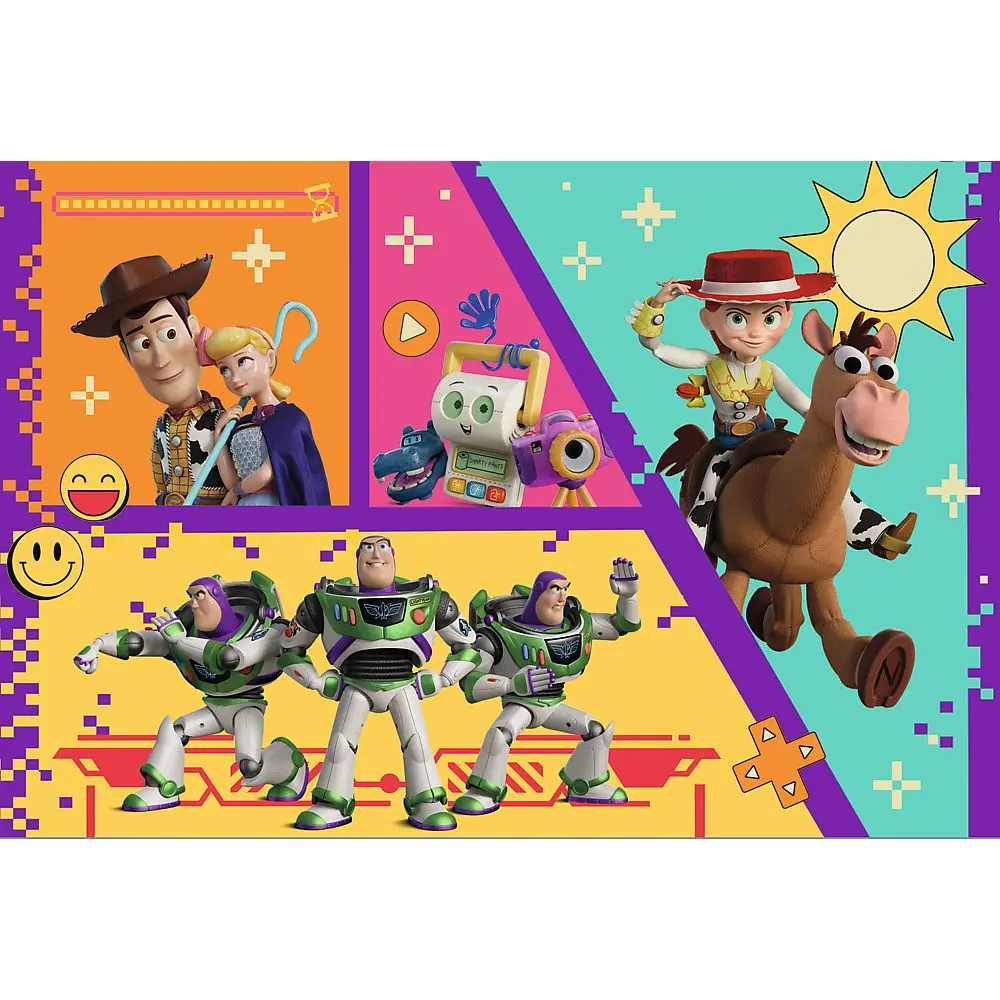 Puzzle Disney Pixar Toy Story 5 + poster, 100 piese | Ravensburger