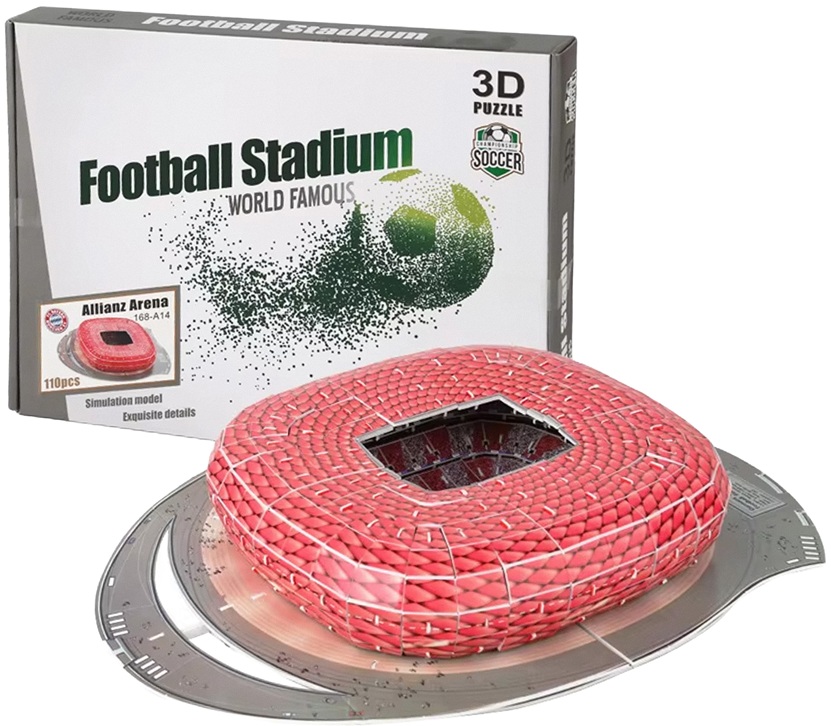 Puzzle 3D - Football Stadium - World Famous (mai multe modele, pret pe bucata) | FRF