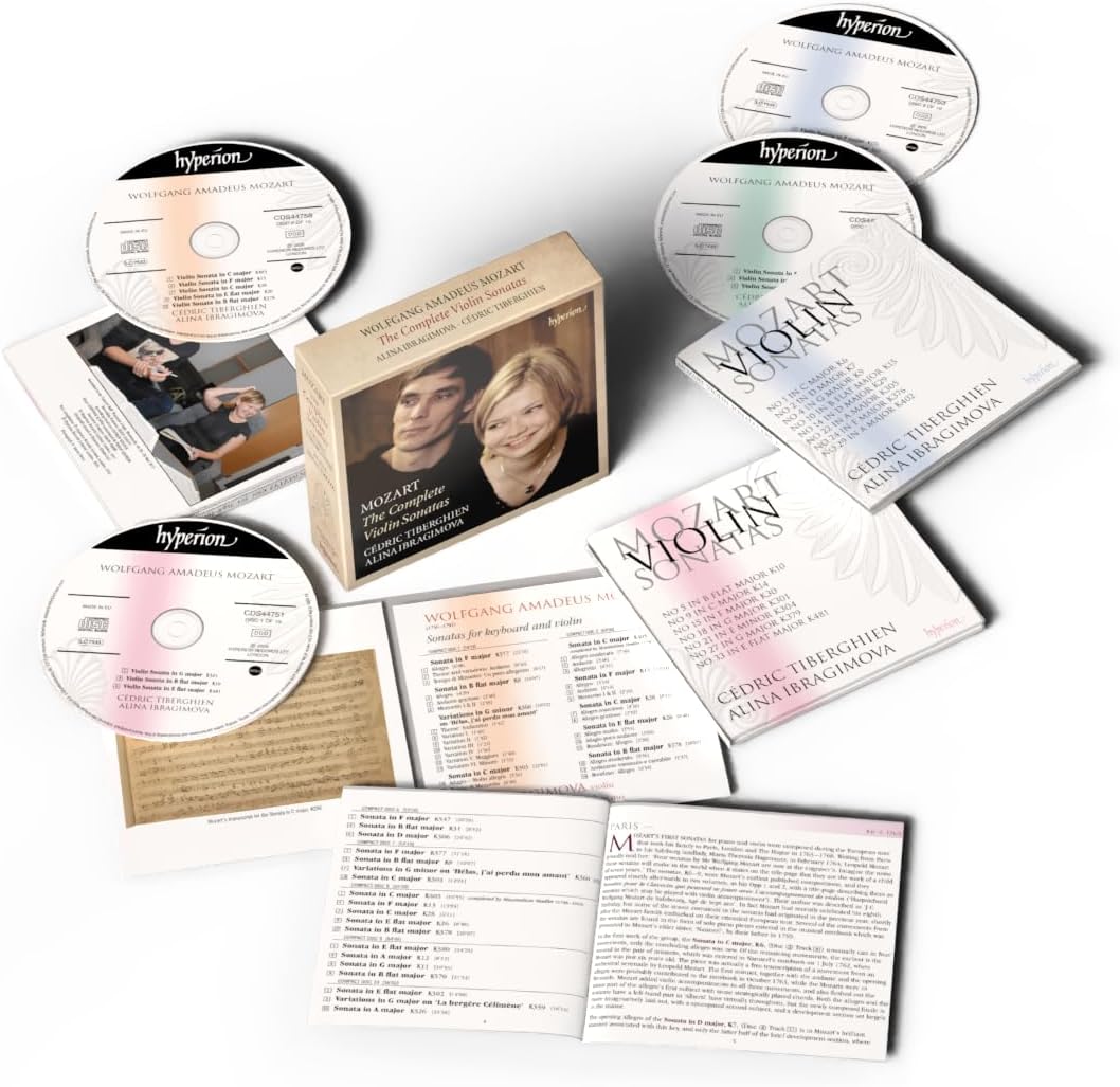 Mozart: The Complete Violin Sonatas (10CDs Box Set) | Alina Ibragimova, Cedric Tiberghien