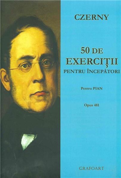 50 de exercitii pentru incepatori, pentru pian, opus 481 | Carl Czerny