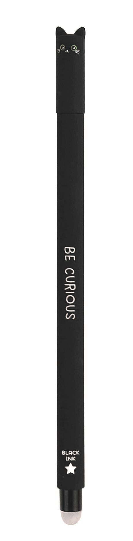 Pix cerneala cu stergere - Legami Erasable Pen - Cat Black | Legami