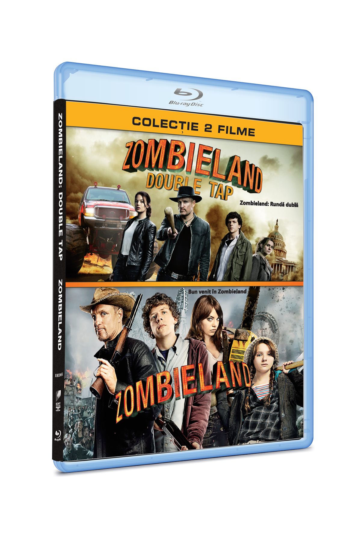Bun venit in Zombieland + Zombieland: Runda dubla / Zombieland + Zombieland: Double Tap (Blu-Ray Disc - colectie 2 filme) | Ruben Fleischer