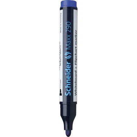 Marker pentru tabla magnetica - Maxx 290 - Albastru, 2-3 mm | Schneider
